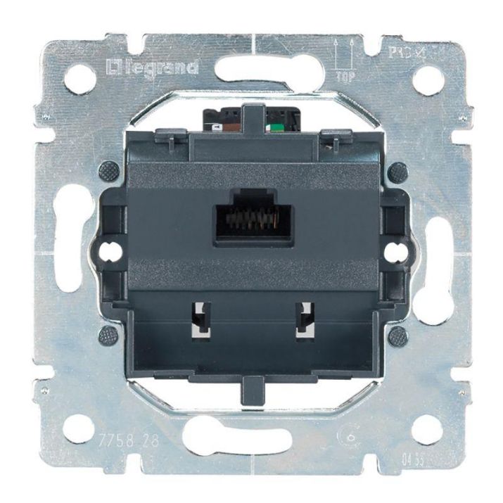Изображение Розетка компьютерная 1-м СП Galea Life RJ45 кат.5E UTP на винтах механизм Leg 775761