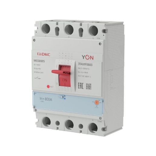 Изображение Выключатель автоматический MGS800 3P 640-800A 60kA YON MGS800S-3TAMF0800