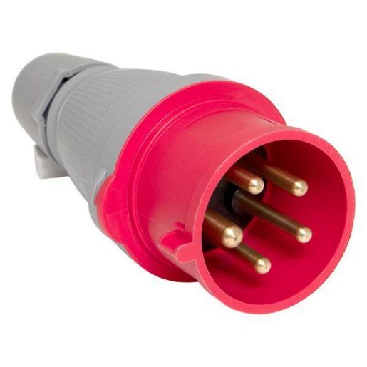 Изображение Вилка переносная 025 3Р+РЕ+N 32А 380В IP44 PROxima EKF ps-025-32-380-PRO