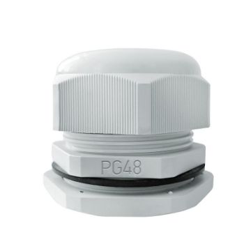 Изображение Ввод кабельный (сальник) PG-48 IP68 сер. TOKOV ELECTRIC TKE-PG-48-G