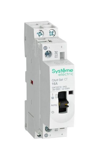 Изображение Контактор 2п City9 Set 2НО 16А AC 230В-230В SE C9C32216