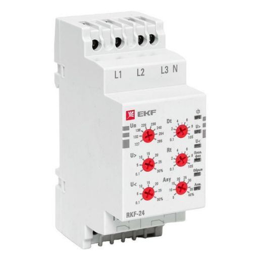 Изображение Реле контроля фаз RKF-24 EKF rkf-24