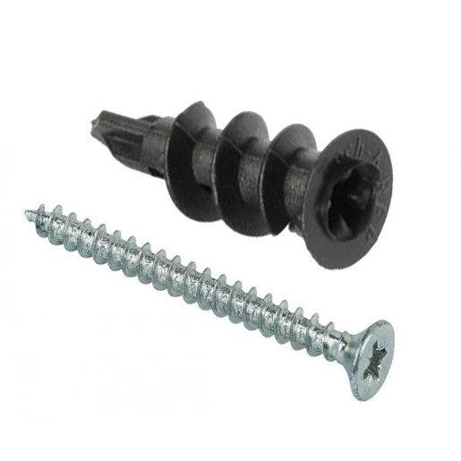 Изображение Анкер (дюбель) DRIVA NYLON с шурупом (уп.4шт) Tech-KREP 102947