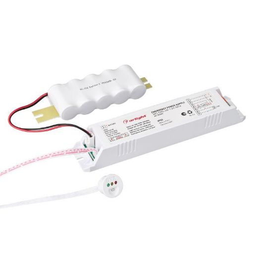 Изображение Блок аварийного питания ARJ-EMG-6W-1.5H-NiCd IP20 пластик Arlight 031831