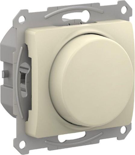 Изображение Светорегулятор поворотно-нажимной Glossa 400Вт механизм беж. SE GSL000223