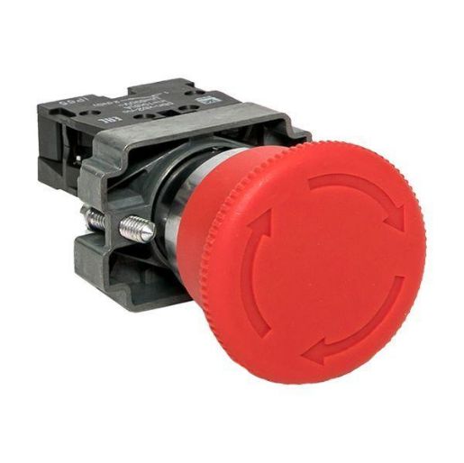 Изображение Кнопка "Грибок" BS542 NC IP65 поворотн. красн. PROxima EKF xb2-bs542-65