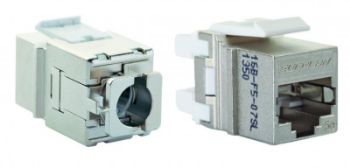 Изображение Модуль Keystone кат.5E FTP серебр. Eurolan 16B-F5-07SL
