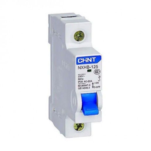 Изображение Выключатель нагрузки 1п 20А NXHB-125 (R) CHINT 193166
