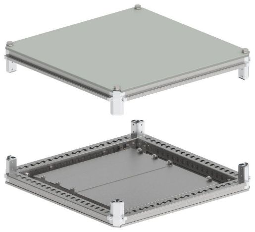 Изображение Крыша и основание 600х600 IP54 FORMAT IEK YKM40D-FO-KO-060-060-54