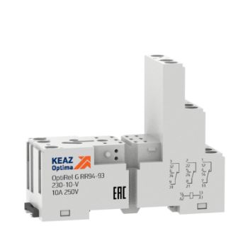 Изображение Розетка для реле OptiRel G RR94-94-230-7-V КЭАЗ 281166