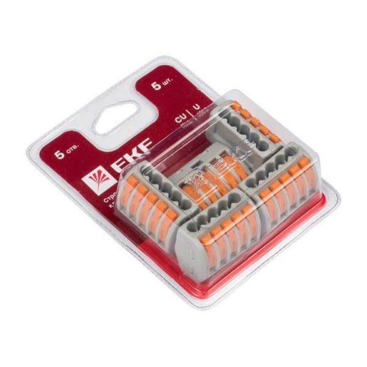 Изображение Клемма строительно-монтажная СМК 222-415 (блист.5шт) PROxima EKF plc-smk-415b