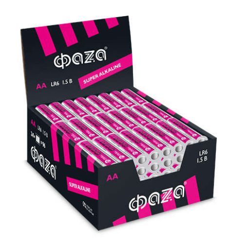 Изображение Элемент питания алкалиновый AA/LR6 1.5В Super Alkaline box-96 (уп.96шт) ФАZА 2854643