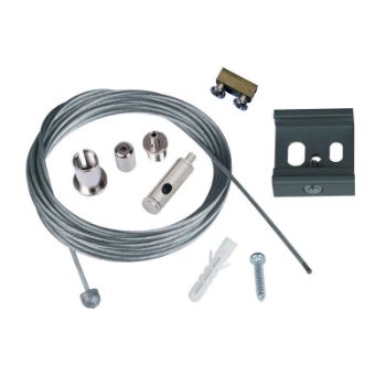 Изображение Набор для подвесного монтажа UFB-H42 SILVER 1 POLYBAG (серебр.) Uniel UL-00002394