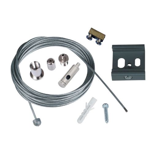 Изображение Набор для подвесного монтажа UFB-H42 SILVER 1 POLYBAG (серебр.) Uniel UL-00002394