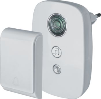 Изображение Звонок беспроводной 61 270 NDB-D-AC02-1V1-WH Navigator 61270