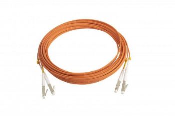 Изображение Патч-корд FC-D2-62-LC/PR-LC/PR-H-10M-LSZH-OR (FC-62-LC-LC-PC-10M) волоконно-оптический (шнур) MM 62.5/125 LC-LC duplex LSZH 10м Hyperline 35060