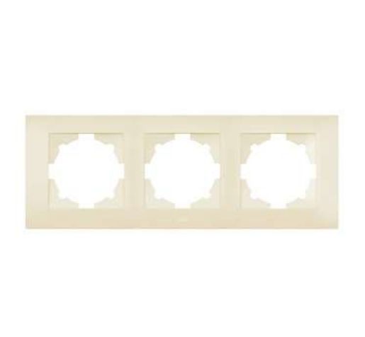 Изображение Рамка 3-м Cosmo крем. ABB 612-010300-227