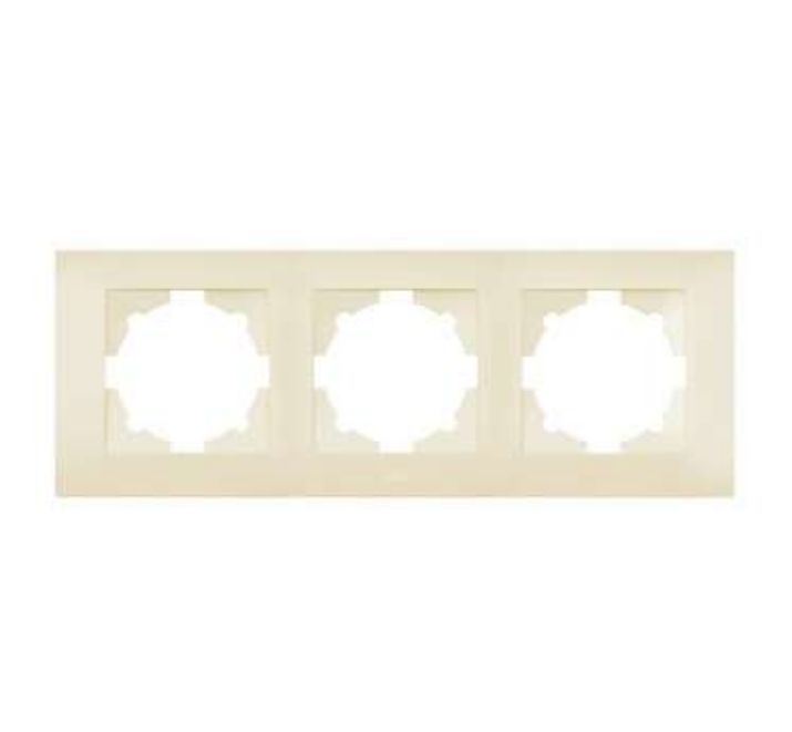 Изображение Рамка 3-м Cosmo крем. ABB 612-010300-227