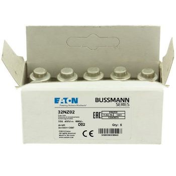 Изображение Предохранитель 32А D02 GG 400В AC EATON 32NZ02