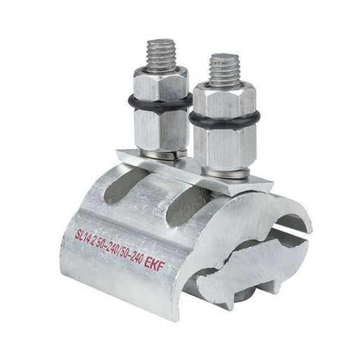 Изображение Зажим ответвительный плашечный SL14.2 50-240/50-240кв.мм EKF sl-14.2