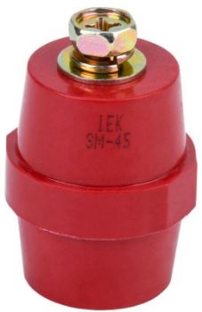 Изображение Изолятор SM45 (М8) силовой с болтом IEK YIS11-45-14-B