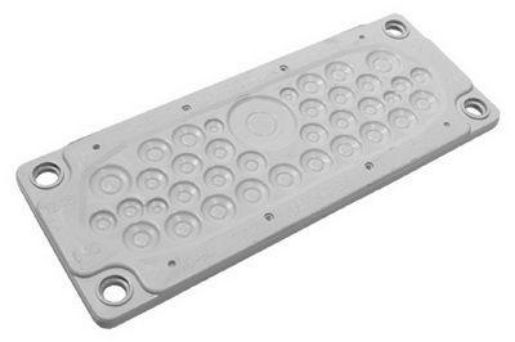 Изображение Ввод кабельный пластик V0 UL94. (36 отв.) IP65 DKC R5HTKC36