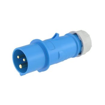 Изображение Вилка эл. каб. 16А 2P+E 230В IP44 DKC DIS2131633