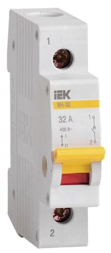 Изображение Выключатель нагрузки ВН-32 32А/1П IEK MNV10-1-032