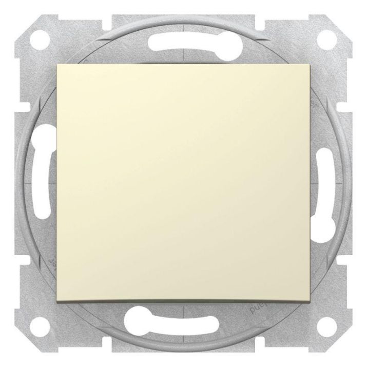 Изображение Выключатель 1-кл. СП Sedna 10А IP20 (сх. 1) 250В механизм беж. SchE SDN0100147