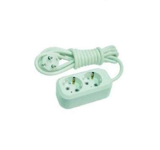Изображение Удлинитель 2х2м с заземл. 16А IP20 Makel MGP112