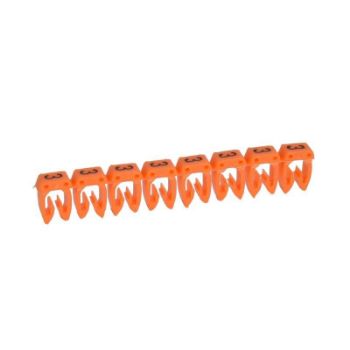 Изображение Маркер каб. 0.5-1.5кв.мм CAB3 "3" оранж. (уп.1200шт) Leg 038213