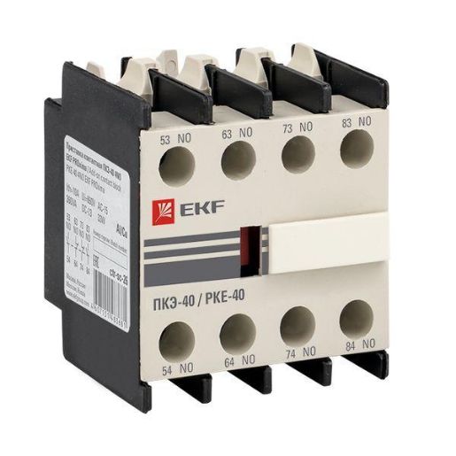 Изображение Приставка контактная ПКЭ-40 4НО EKF ctr-sc-26