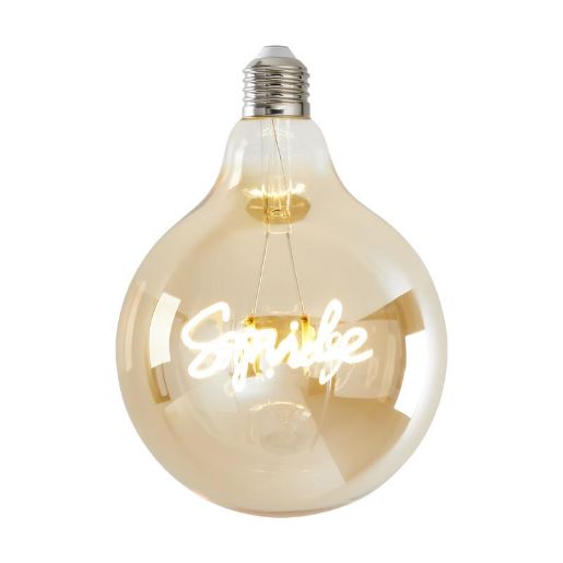 Изображение Лампа светодиодная филаментная Loft 271 G125 4Вт 2500К E27 Voltega 8553