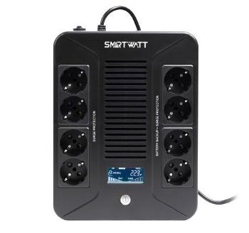 Изображение Источник бесперебойного питания UPS SAFE PRO LCD 1000 SmartWatt 3703020280003