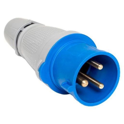 Изображение Вилка переносная 023 2Р+РЕ 32А 220В IP44 PROxima EKF ps-023-32-220-PRO