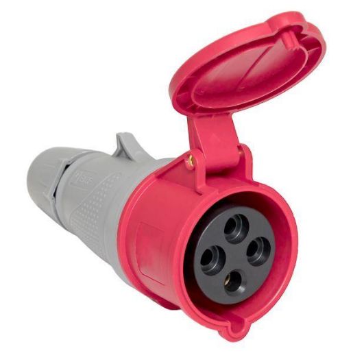 Изображение Розетка переносная 224 3P+PE 32А 380В IP44 PROxima EKF ps-224-32-380-PRO