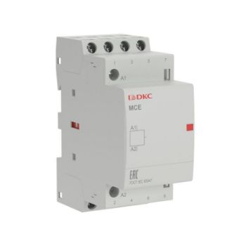 Изображение Контактор модульный YON max типа MCE 4P 40A 240В 4НО YON MCE-40-40-A240