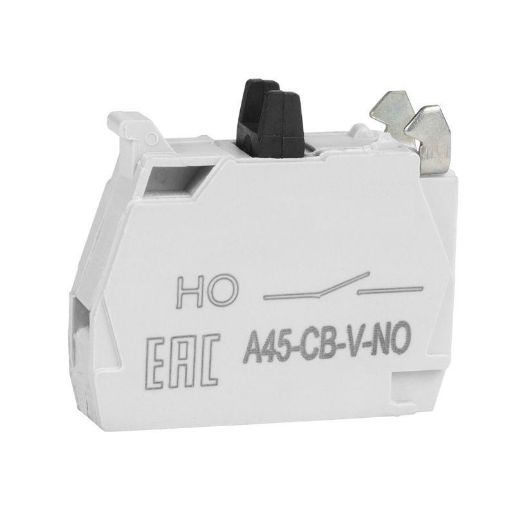 Изображение Блок контактный OptiSignal D22 A45-CB-V-NO 1НО винтовой зажим ZBE101 КЭАЗ 332200