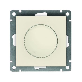 Изображение Светорегулятор СП Афина 500Вт механизм сл. кость (ivory) Universal A0101-I