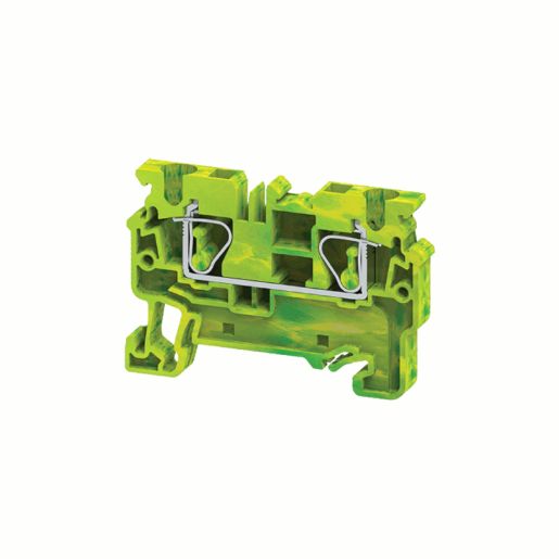 Изображение Клемма заземляющая пружинная OptiClip CXG-4-PE-(0.2-4) КЭАЗ 289760