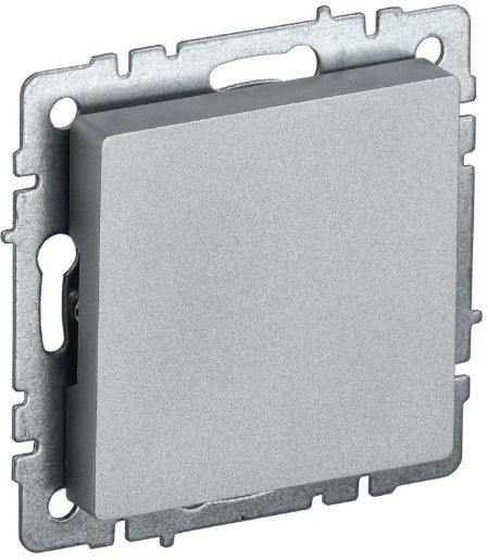 Изображение Заглушка c суппортом BRITE МЗ10-БрА механизм алюм. IEK BR-PL10-K47