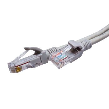 Изображение Патч-корд U/UTP кат.5E 4х2х26AWG (7х0.16мм) Cu LSZH сер. 3м SUPRLAN 10-0144