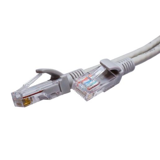 Изображение Патч-корд U/UTP кат.5E 4х2х26AWG (7х0.16мм) Cu LSZH сер. 3м SUPRLAN 10-0144