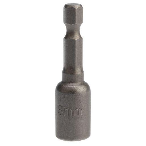 Изображение Ключ-насадка 8х48мм 1/4дюйм магнитная (уп.20шт) Kranz KR-92-0401