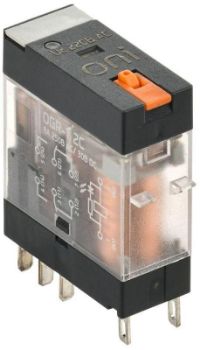 Изображение Реле общего назначения OGR-1 2C 220В AC с LED и тест. кнопкой ONI OGR-1-2C-AC220V-L-B