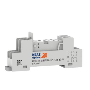 Изображение Розетка для реле OptiRel G RR97-72-230-10-V КЭАЗ 281177