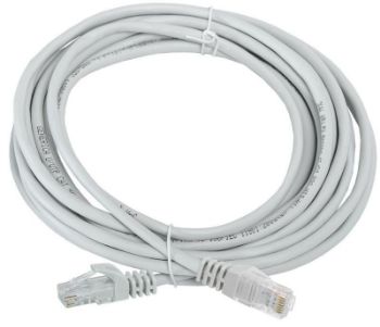 Изображение Патч-корд кат.5E UTP 5м сер. GENERICA PC01-C5EU-5M-G