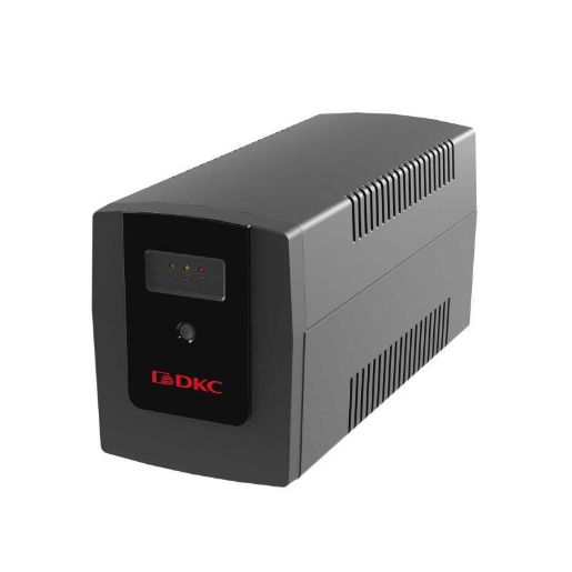Изображение Источник бесперебойного питания ИБП Info 1200В.А Schuko 2х7А.ч (3) DKC INFO1200S