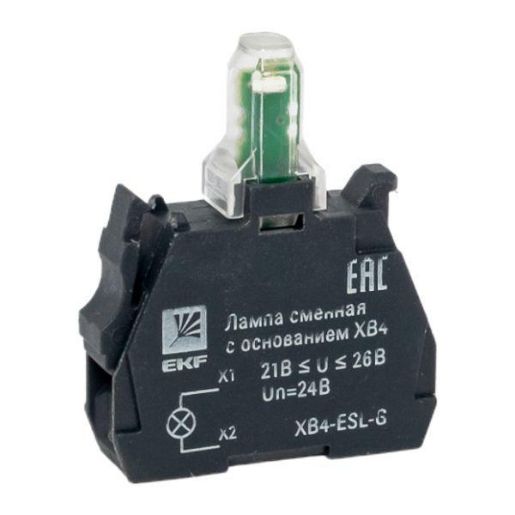 Изображение Лампа сменная с основанием XB4 зел. 24В PROxima EKF XB4-ESL-G