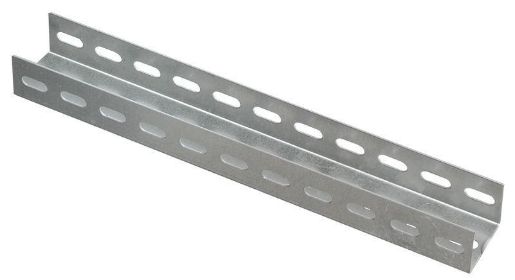 Изображение Профиль П-образный перфорир. L2000 2.5мм HDZ IEK CLM50D-PPP-200-25-HDZ